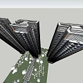 Modern High Rise Residential Buildings With Surrounding Trees And Urban Exterior Design