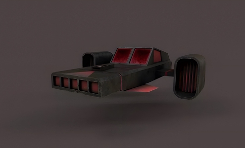 Spaceship 3d model