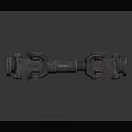 Automotive Drive Shaft Assembly With Metal Construction And Universal Joints