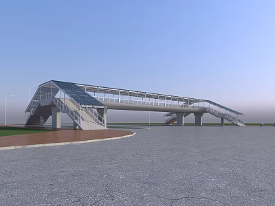 Modern Man Overpass 3d model