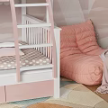Nordic Bed 3d model