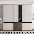 Modern Wardrobe Decorative Cabinet 3d model