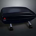 Thule Dark Blue Car Roof Box With Secure Mounting Brackets For Vehicles