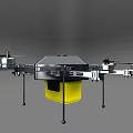 Intelligent Machine Drone With Multi Rotor Design And Efficient Transportation Capacity