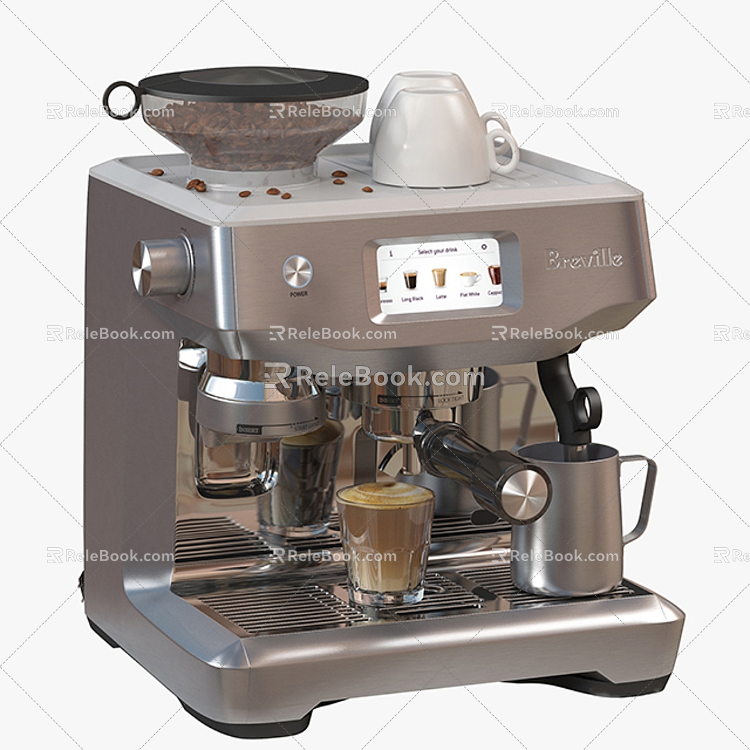 Modern Coffee Machine Oracle Touch Breville 3d model