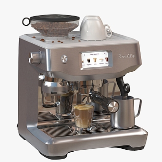 Modern Coffee Machine Oracle Touch Breville 3d model