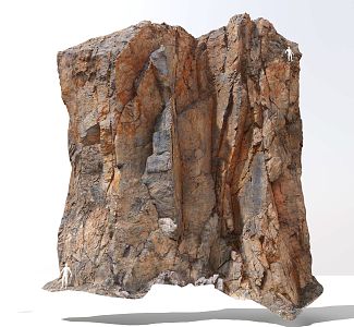 Modern Mountain Big Mountain Rock Stone Natural Landscape Granite 3d model