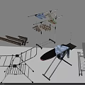 Various Types of Clothes Hangers Including Foldable and Standing Racks for Home Use