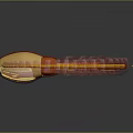 Modern sperm egg fertilization fertilized egg 3d model
