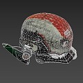 Robot helmet 3d model