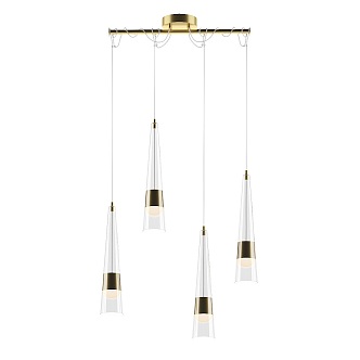 Simple Light Luxury Chandelier Round Chandelier Decorative Chandelier for Living Room Chandelier for Dining Room 3d model