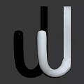 Sturdy Metal Hooks For Daily Necessities With Black And Silver Simple Design