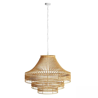 Rattan Chandelier Homestay Chandelier Bamboo Chandelier Restaurant Chandelier Hotel Chandelier Bar Counter Chandelier Decoration Chandelier East 3d model