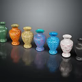 Stylish Furniture Decorative Vases in Diverse Colors and Patterns for Home Interior