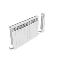 Modern White Heating Radiator with Sleek Surface and Efficient Heat Dissipation
