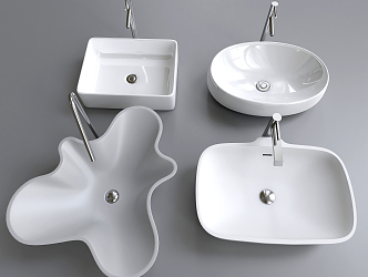 Modern wash basin wash basin 3d model