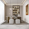 Modern Hospital Outpatient Clinic With Waiting Area Reception Desk And Medical Consultation Rooms