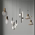 Chandelier Small Chandelier Combination Bedside Chandelier Reception Desk Chandelier Reception Desk Chandelier Restaurant Chandelier 3d model