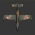 RS-25 Futuristic Space Aircraft With Military Camouflage And Aeronautical Design