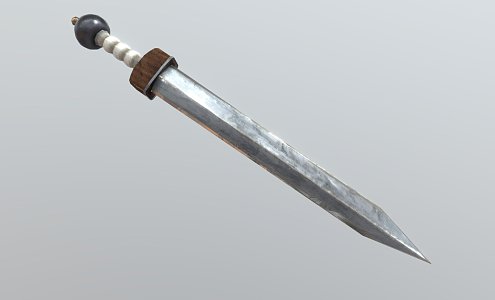 Pompeii Dagger 3d model