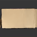 Open Cardboard Box For Packaging Household Items With Upward Arrows And Markings