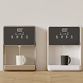 Modern direct drinking machine pipeline machine wall-mounted direct drinking machine 3d model