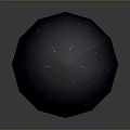 Space Scene With Earth Spaceships Stars And Planets In Outer Space