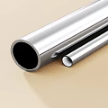 Stainless Steel Pipes With Shiny Surface And Various Sizes For Industrial Use