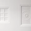 European-style ceiling European-style ceiling 3d model