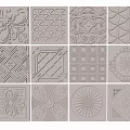 Sculptural Texture 3d model