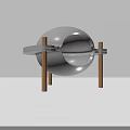 Modern Gray Chair With Wooden Legs And Contemporary Design Structure Features