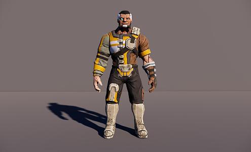 Characters 3d model