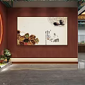 Cultural Art Exhibition Hall Featuring Traditional Chinese Medicine Culture Chinese Medicinal Herbs And Traditional Decorations