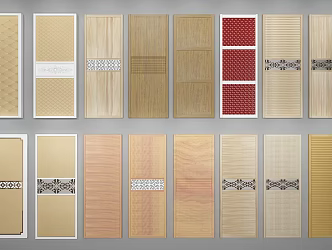 Modern Wardrobe Door Wardrobe Moving Door Collection 3d model