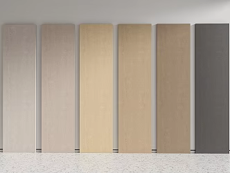 Modern wall panel wood veneer wall panel wall panel wall panel wall panel wood board 3d model