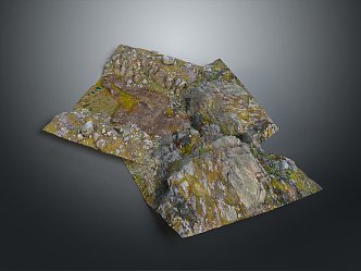 Geography, topography, mountain shape, ridge, ridge, valley, mountain range, canyon, geomorphology, mountain peak, mountain body 3d model