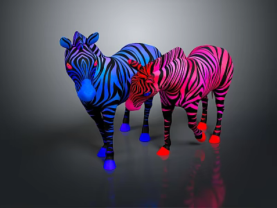 Zebra Animal African Animal Cartoon Zebra Animation Zebra Animation Zebra Animation Character Game Character 3d model