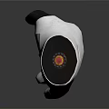 Smart Functional Glove With White Black Design Finger Stripes And Wrist Control For Daily Use