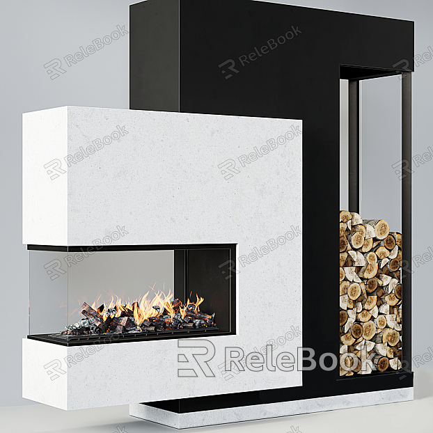 Modern Fireplace model