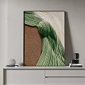 Simple Texture Decorative Painting 3d model