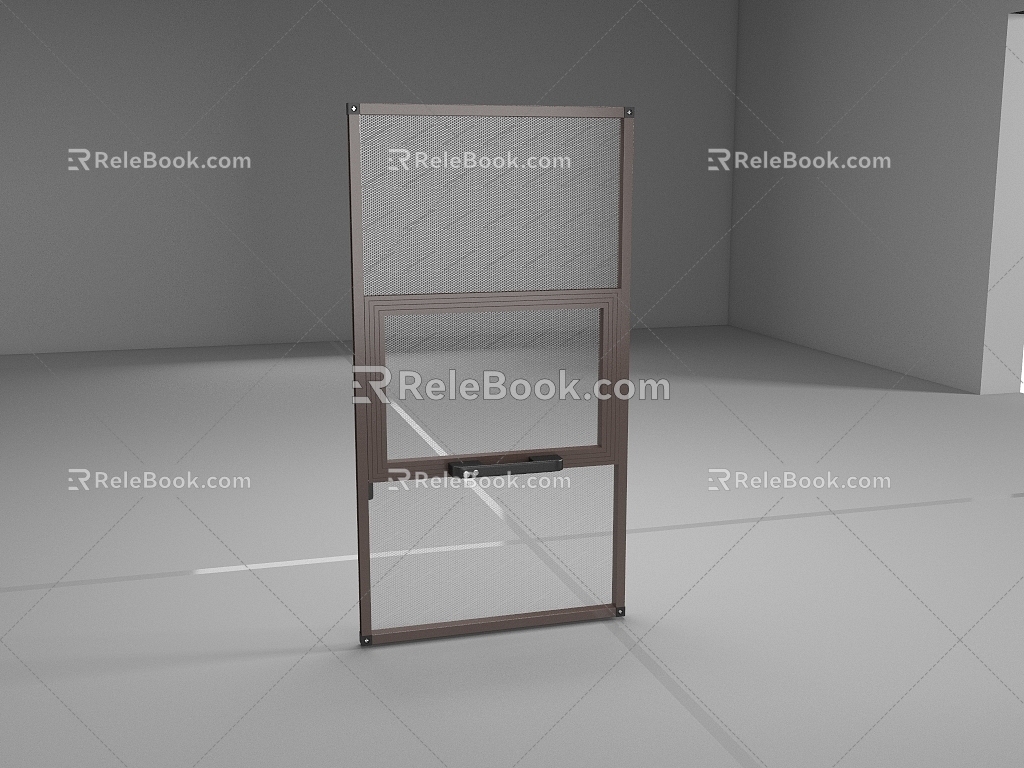 Screen window 3d model