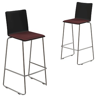 Brunner Bar Chair 3d model