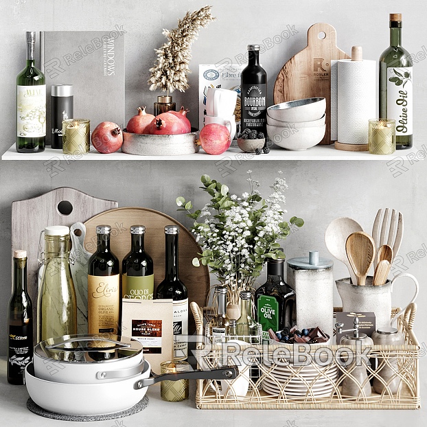 Modern Kitchen Supplies model