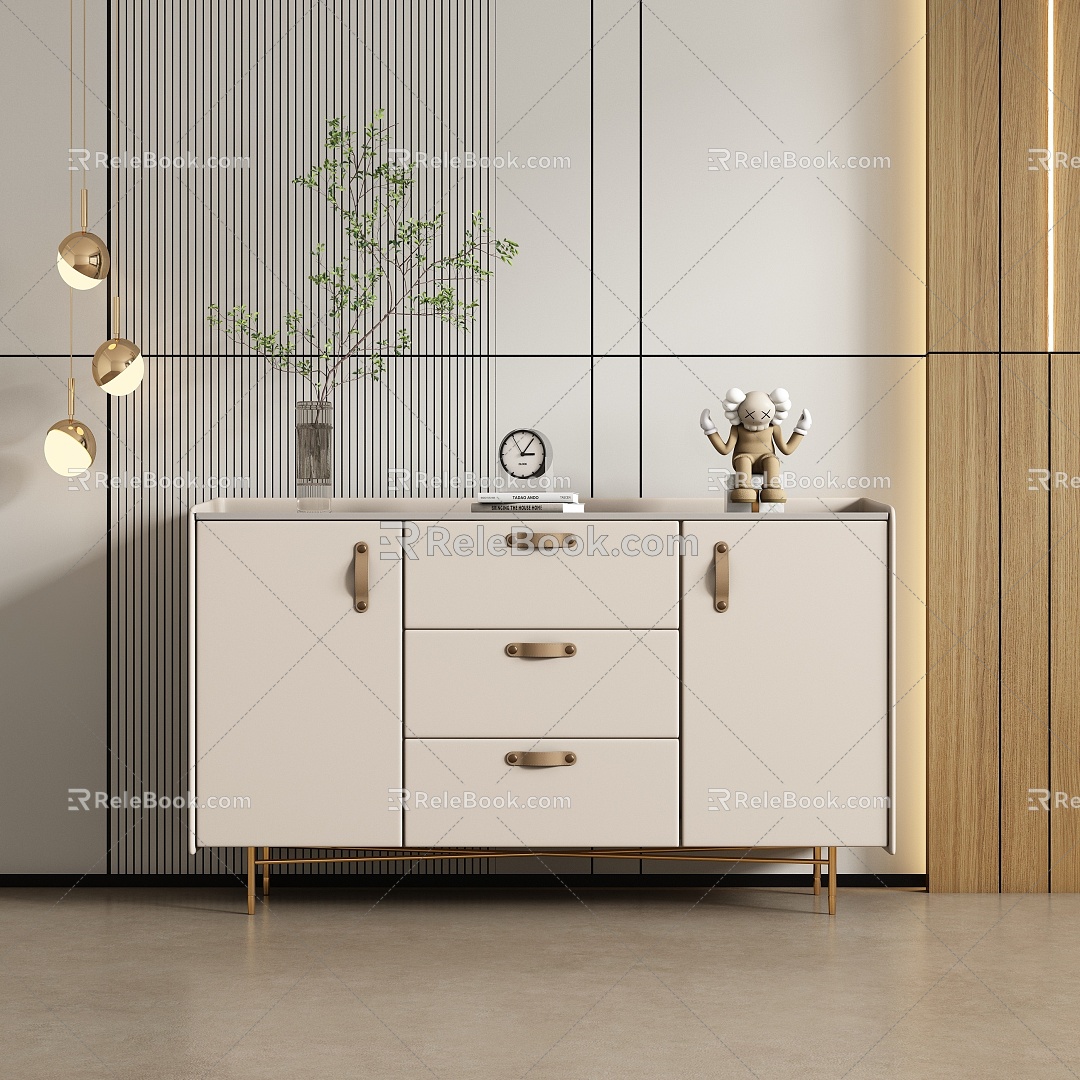 Modern Sideboard 3d model