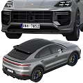 Silver SUV Cars With Blue Wheel Accents And Modern Exterior