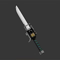 Modern Sword Engineering Sword Mechanical Sword Officer Sword 3d model