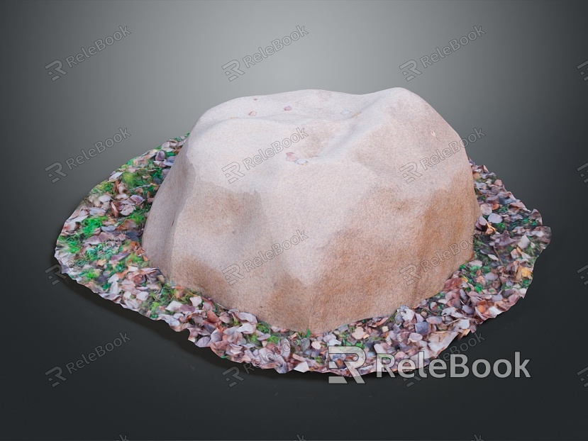 Rock Rock Block Rock Block Rock Specimen Boulder Big Stone Block Rock Stratum Rock Stratum Rock Stratum Rock model