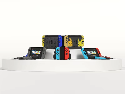 Modern gamepad 3d model