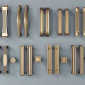 Various Stylish Furniture Handles With Classic And Modern Decorative Designs