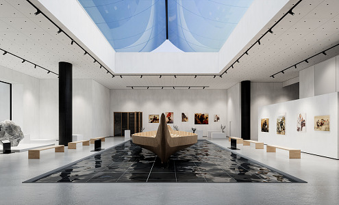 The Modern Museum 3d model